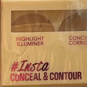 Rimmel Insta Flawless Insta Conceal and Contour Palette, Dark, 0.25 Ounce